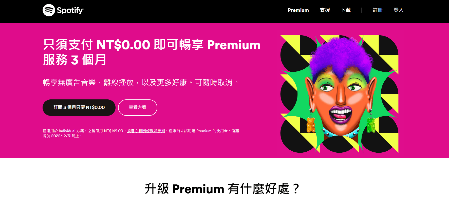 Spotify Premium (付費版)