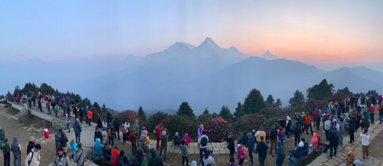 尼泊爾ABC+Poon Hill九日健行(安娜普納基地營)：Day3 到Poon Hill潘恩山(3210m)看日出(2)