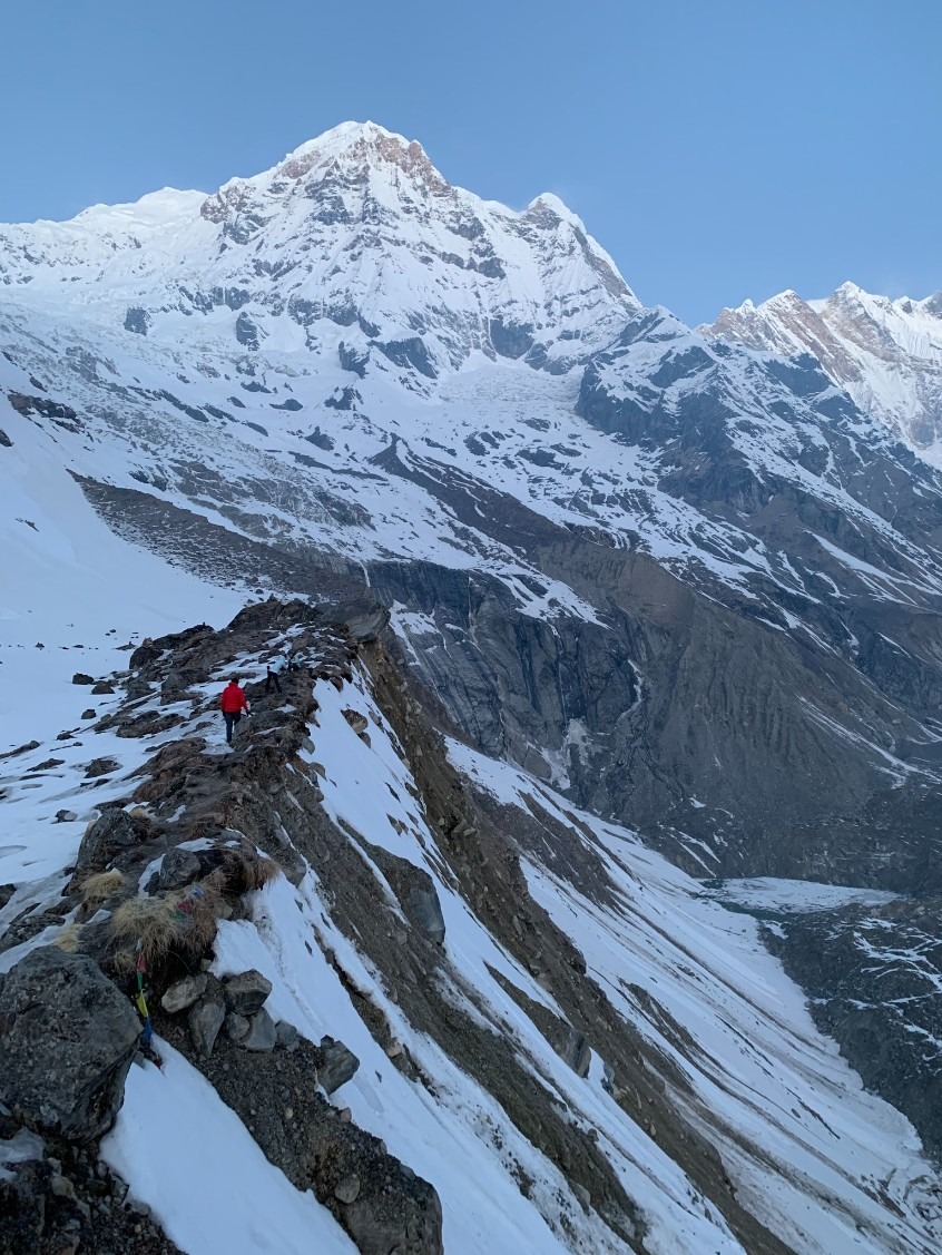 尼泊爾ABC+Poon Hill九日健行(安娜普納基地營)：Day8踩著濕掉的登山鞋看日出(6)